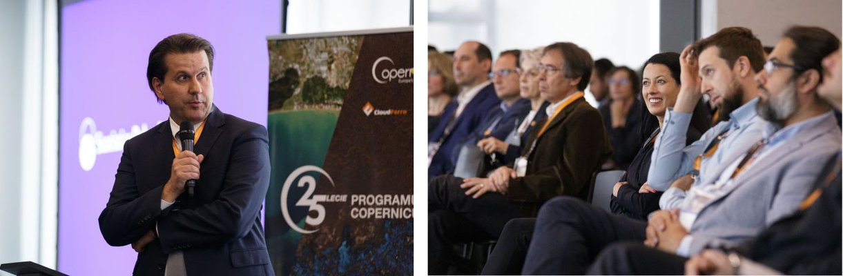 Summary of CloudFerro conference celebrating 25th anniversary of the Copernicus Programme - 3 25 lat copernicusa relacja.jpg 1221x400 q85 crop subsampling 2 upscale