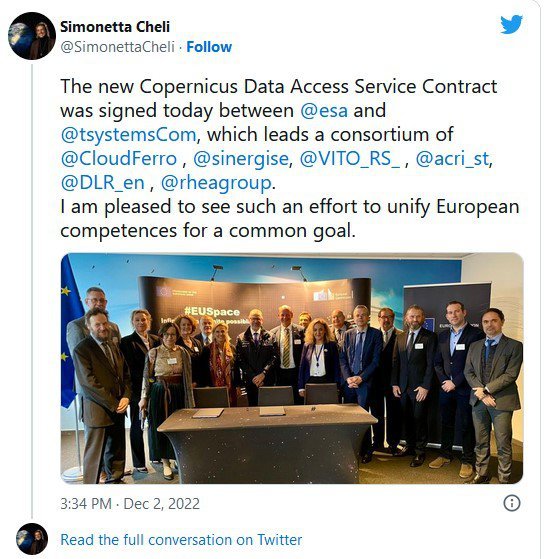 Copernicus Data Access Service – a new European ecosystem for Earth observation kicked off - cdas signed.jpg 550x559 q85 crop subsampling 2 upscale